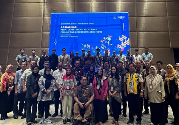 Kemenhub Sosialisasikan Pelayanan Bagi Penumpang Disabilitas