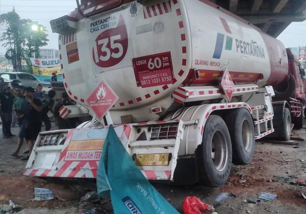 Hasil Investigasi KNKT Kecelakaan Truk Tangki Pertamina di Cibubur karena Rem Kurang Pakem