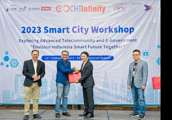 Kerja Sama PINS dengan CHT INFINITY Group Tawarkan Solusi Smart City bagi Ibu Kota Negara Nusantara