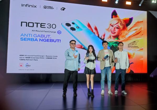 Resmi Rilis di Indonesia, Infinix Note 30 Series Bawa Spesifikasi Ngebut dan Inovatif All-Round FastCharge