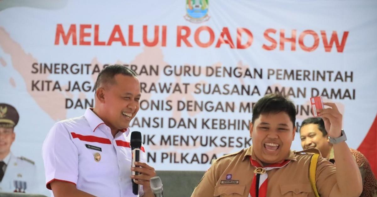 Lakukan Roadshow ke Sekolah di Jatiasih, Plt. Wali Kota Bekasi Sampaikan Asas-asas Kebangsaan dan Kebhinekaan