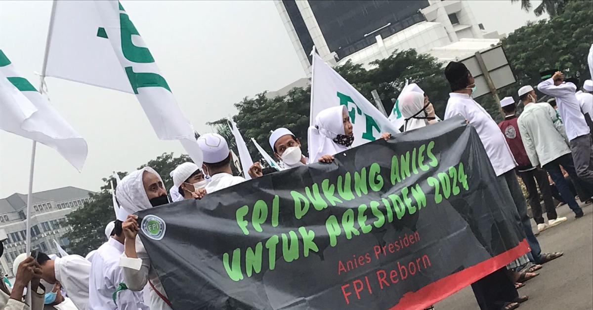 Ada Aksi dan Deklarasi FPI Dukung Anies Baswedan, DPP FPI: Palsu, Gerakan Intelijen