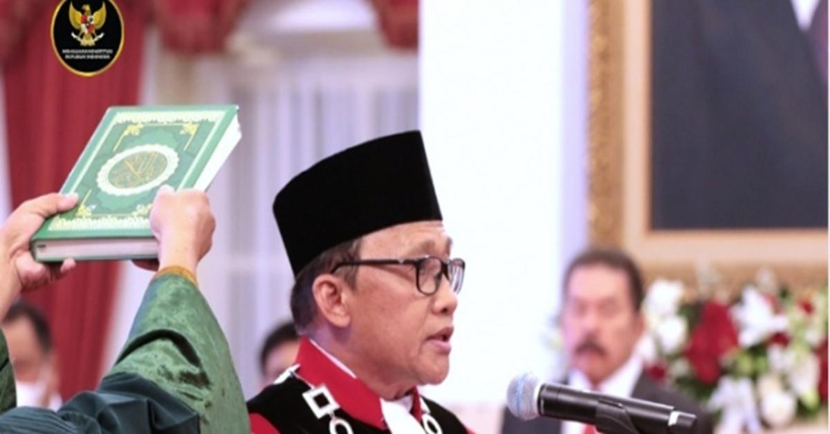 Profil Ridwan Mansyur, Hakim MK yang Baru Di Lantik Jokowi, Segini Harta Kekayaannya