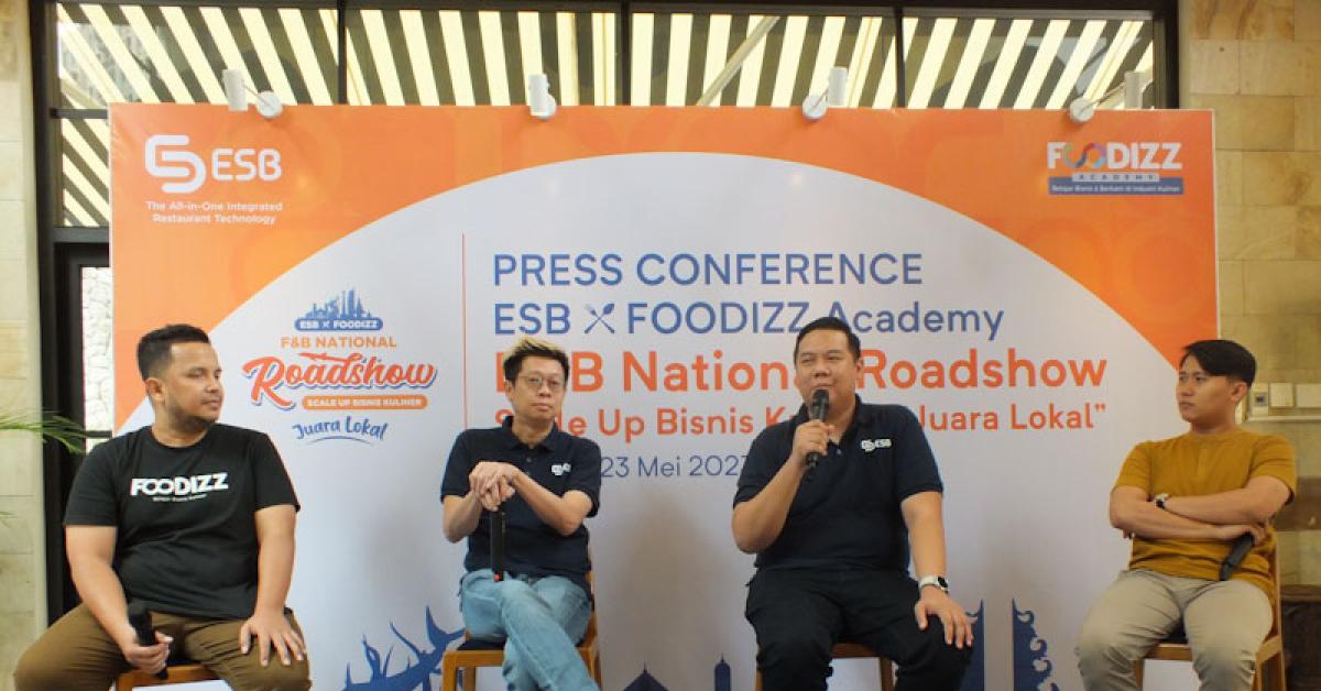 ESB dan Foodizz Gelar Roadshow Nasional, Ajak Pebisnis Kuliner UMKM Jadi Juara Lokal