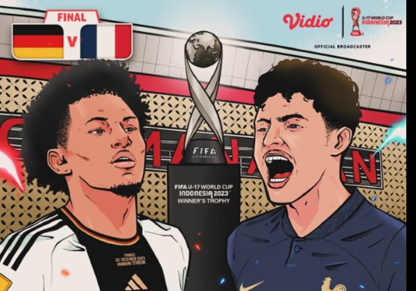  Link Live Streaming Final Piala Dunia 2023 U-17: Jerman U-17 vs Prancis U-17
