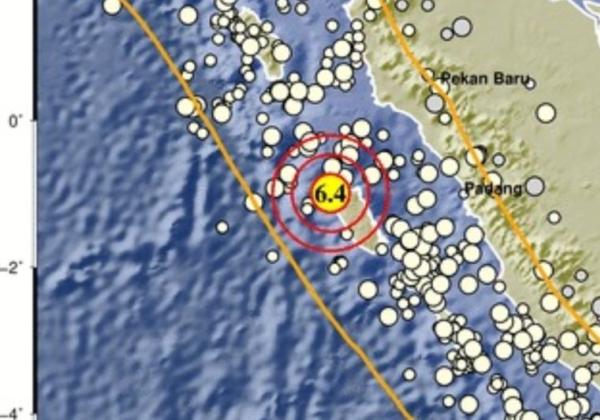 Subduksi Lempeng Megathrust Jadi Penyebab Gempa Mentawai Magnitudo 6,4 