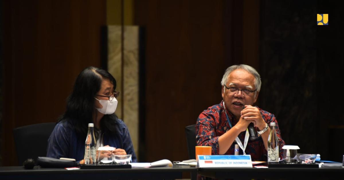 Menteri Basuki Ajak Peserta SMM 2022 Perkuat Kerjasama Pengelolaan Air Bersih dan Sanitasi Pasca Pandemi 
