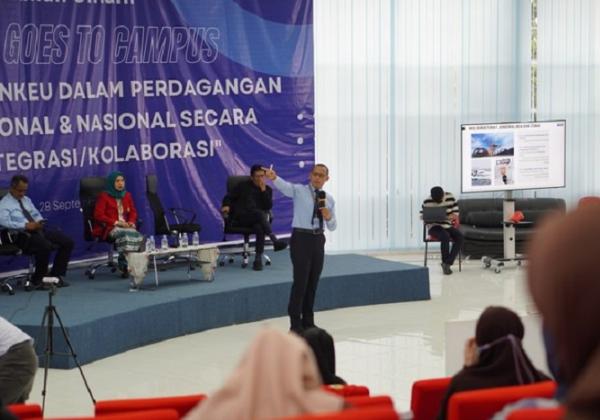 Dukung Pembangunan Ekonomi, Bea Cukai Beri Edukasi pada Mahasiswa