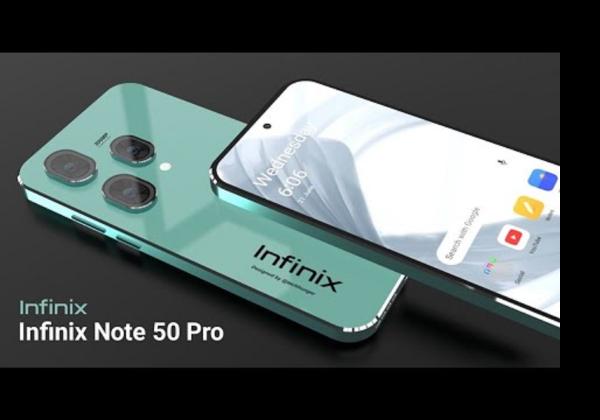 Bocoran Infinix Note 50 Pro: Dibekali Layar AMOLED 6,7 inci, Chipset MediaTek Dimensity 9000 dan RAM 8 GB