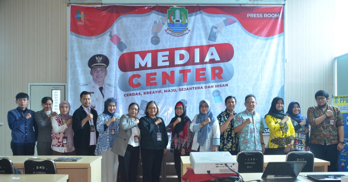 Universitas Pembangunan Nasional Veteran Jakarta Studi Banding PPID ke Kota Bekasi