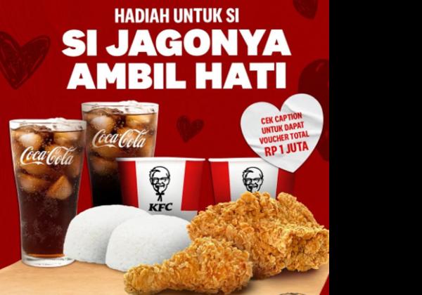 Promo KFC Valentine Februari 2023: Dapatkan Voucher Rp1 Juta dan Kesegaran Lovelychee dengan Harga Murah