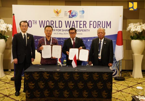 Pertemuan Bilateral dengan JICA di World Water Forum ke-10, PUPR Jajaki Kerjasama Teknologi Sabo Dam untuk Sumbar