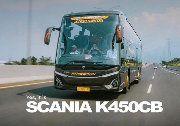 Menggunakan Sasis Tronton Premium, PO Pangeran Luncurkan Bus Pariwisata Terbaru