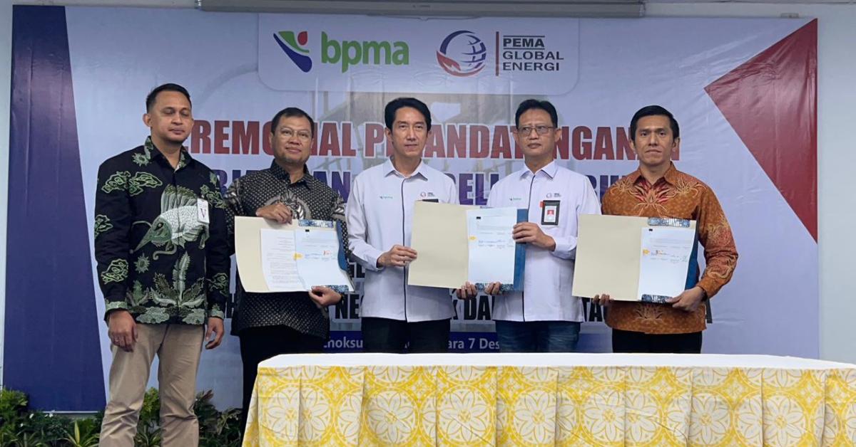 PGN, PTGN, dan PGE Teken PJBG 45 BBTUD untuk Pupuk Iskandar Muda & Industri di Aceh dan Sumatera Utara