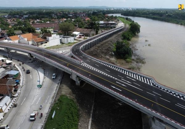 Perlancar Arus mudik Lebaran, Basuki Hadimuljono Resmikan Jembatan Ploso Jombang