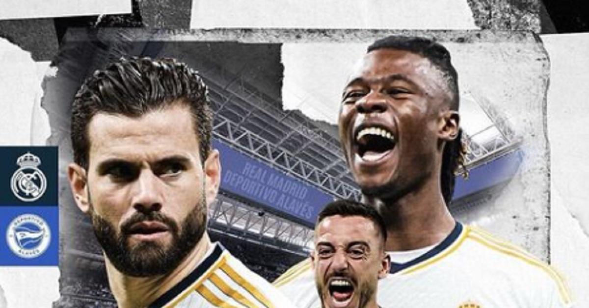 Link Live Streaming Liga Spanyol 2023-2024: Real Madrid vs Deportivo Alaves