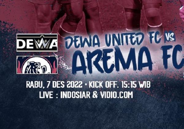 Link Live Streaming BRI Liga 1 2022/2023: Dewa United vs Arema FC