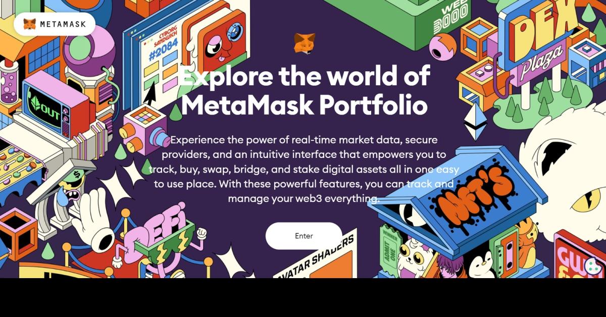 Cair Cair Cair! ETH Bisa Jadi Duit Cash Loh, Caranya Klik MetaMask Wallet Login dan Portfolio.Metamask 