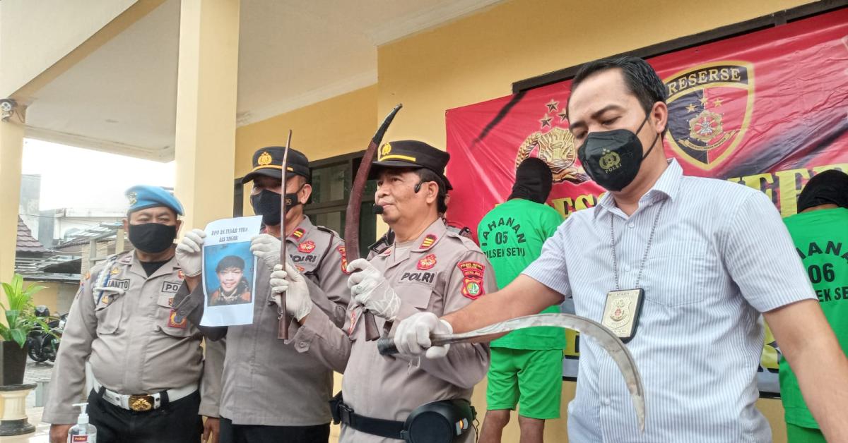 Selain Beraksi di Wilayah Setu, Pelaku Juga Membegal di Tempat Lain di Bekasi