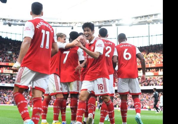 Hasil Liga Inggris Arsenal vs Liverpool: Penalti Saka Bawa Arsenal Kalahkan Liverpool dan Kembali ke Pucuk