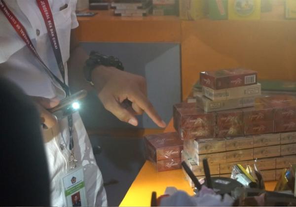 Bea Cukai Amankan Lebih Dari 160.000 Batang Rokok Ilegal di Sumatera