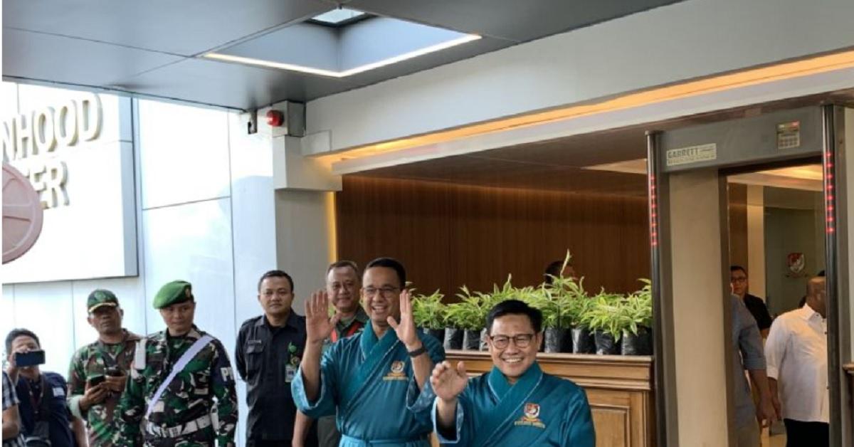 Anies Baswedan - Muhaimin Iskandar Jalani Tes Kesehatan di RSPAD Gatot Subroto