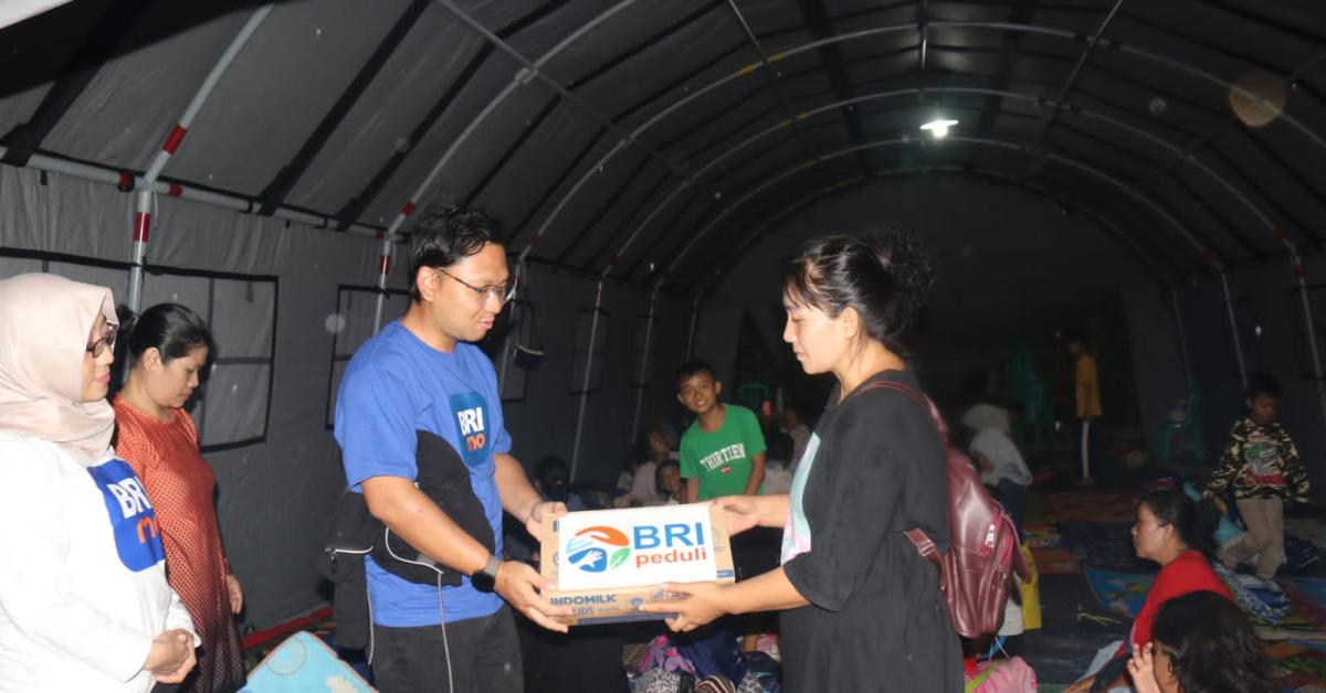 Gerak Cepat Tanggap Bencana Gempa Sumedang, BRI Salurkan Bantuan bagi Korban Terdampak