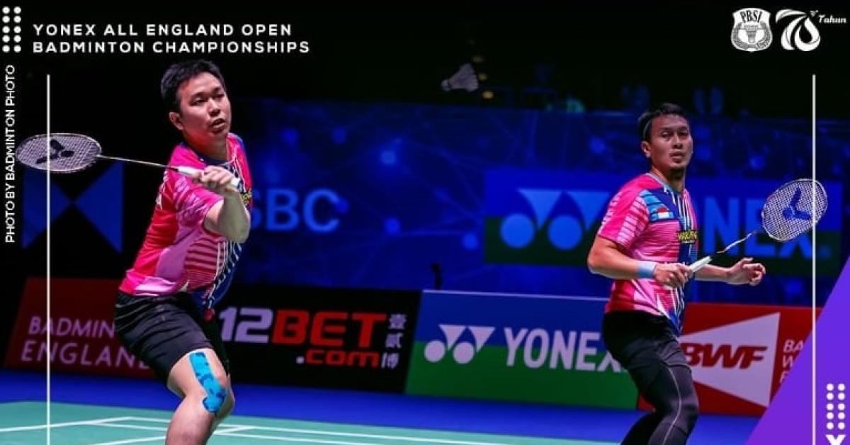 Dua Ganda Putra Indonesia 'Perang Saudara' di Final All England 2022