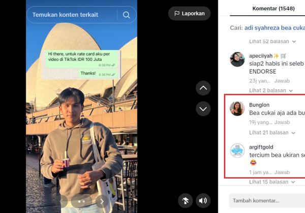 TikToker Bima Yudho Saputro Tolak Endorse Bea Cukai, Netizen: Instansi Negara Loh, Bea Cukai Aja Ada Buzzer!