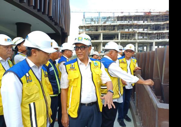 Pembangunan Istana Negara dan Kantor Kepresidenan IKN Nusantara Hampir Tuntas