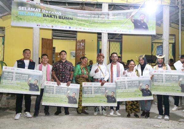 BTN Salurkan Ratusan Juta untuk Tekan Stunting di Kolbano