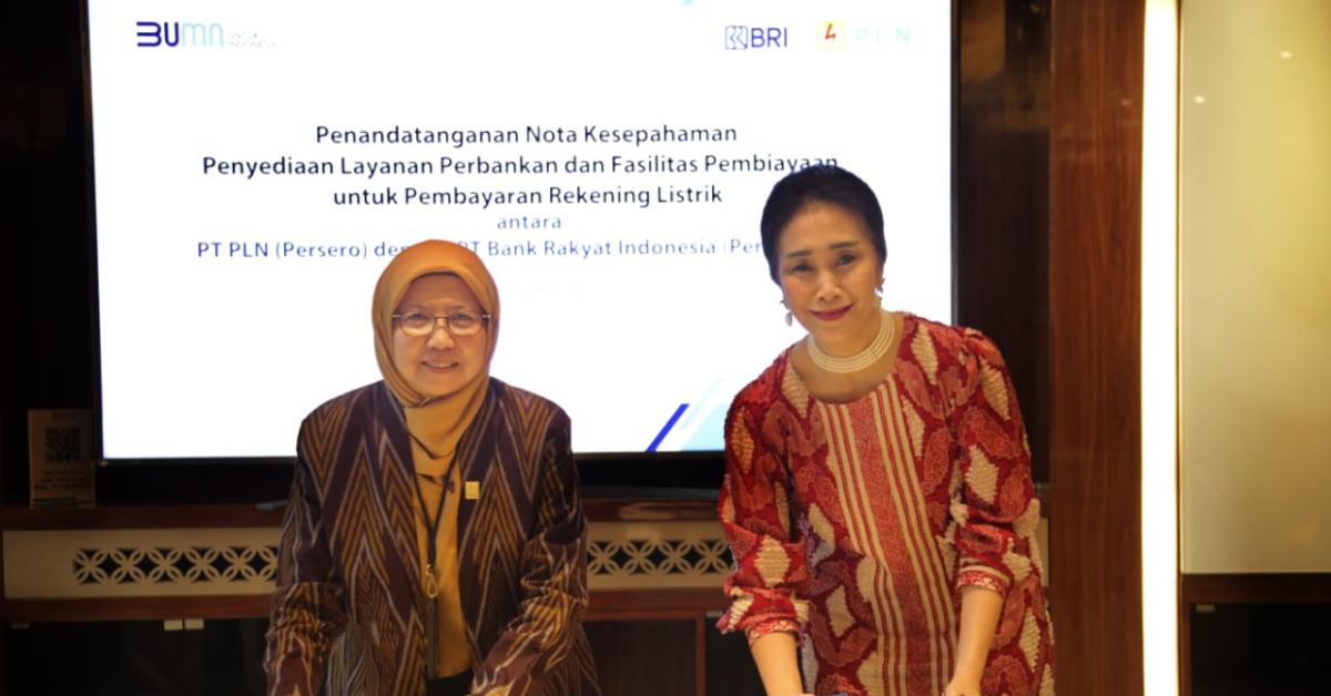 Lanjutkan Kolaborasi BUMN, Kali Ini PLN Gandeng BRI Kembangkan Layanan Pay Later