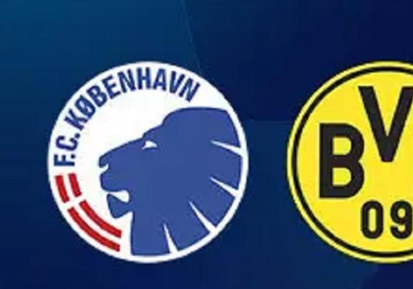 Link Live Streaming Liga Champions 2022/2023: Copenhagen vs Borussia Dortmund