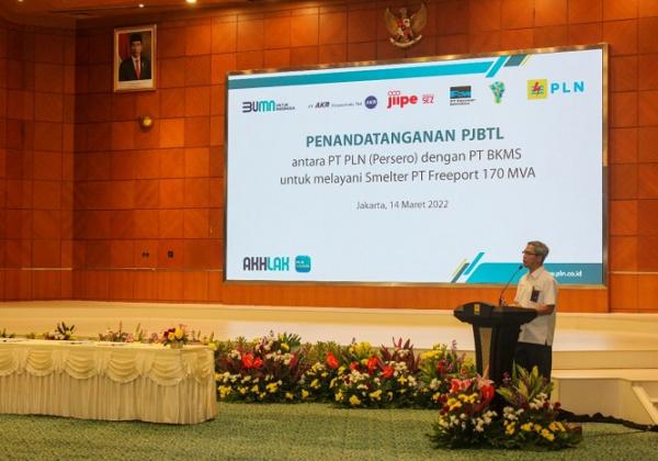 PLN Siap Pasok Listrik 170 MVA ke Smelter Freeport Indonesia di Kawasan Ekonomi Khusus