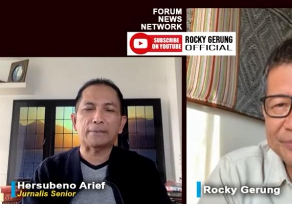 Rocky Gerung Menilai Pengumuman Presiden Jokowi Soal Gaji ke-13 dan THR Adalah Suatu Kecemasan