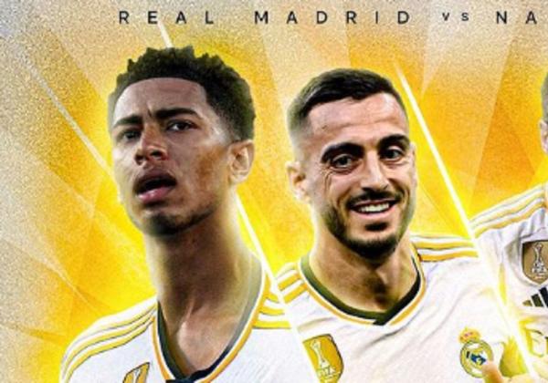  Link Live Streaming Liga Champions 2023/2024: Real Madrid vs Napoli