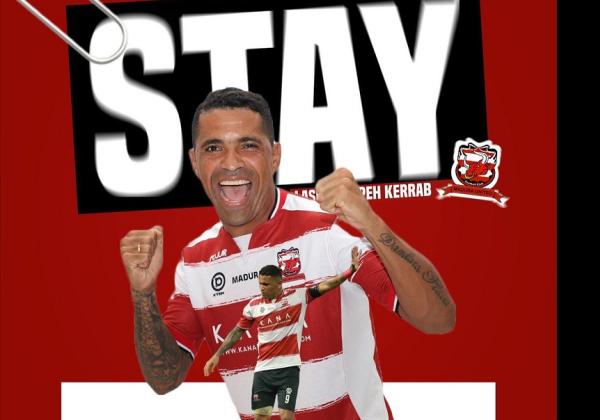 Liga 1 Indonesia: Madura United Pertahankan Penyerang Gaek Beto Goncalves