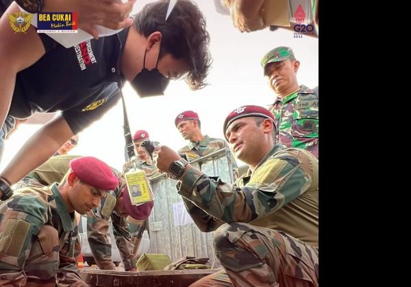 Dukung Pertahanan dan Keamanan Negara, Bea Cukai Jakarta Lakukan Pemeriksaan Importasi Barang Militer