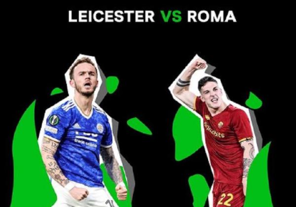 Link Live Streaming Conference League:  Leicester vs AS Roma