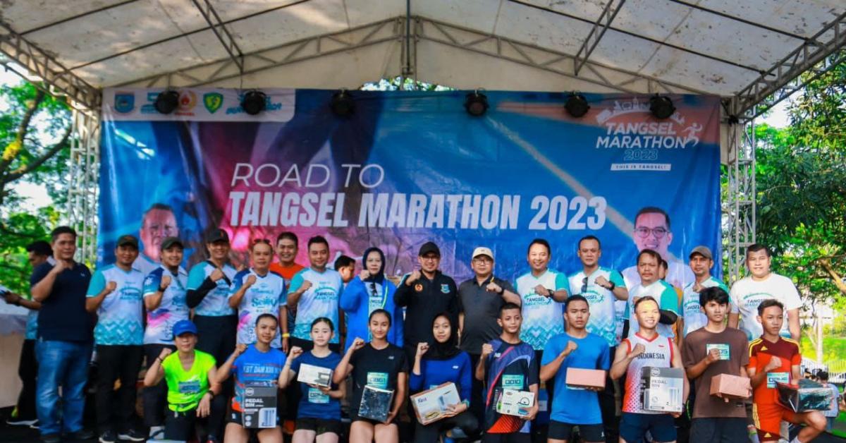 Pendaftaran Tangsel Marathon 2023 Sudah Dibuka, Pilar Ajak Masyarakat Mulai Mendaftarkan Diri