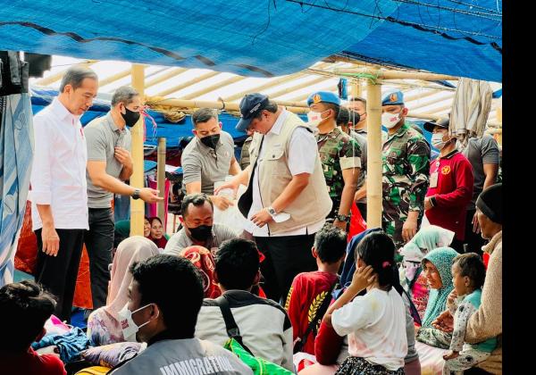 Jokowi Pastikan Pembangunan Rumah Warga Terdampak Gempa Cianjur Dimulai Hari Ini