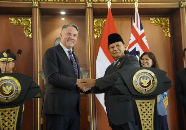 Prabowo dan Wakil PM Australia Bahas Perjanjian Kerja Sama Pertahanan