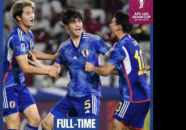 Piala Asia U-23, Jepang Singkirkan Tuan Rumah Qatar dengan Skor 4-2