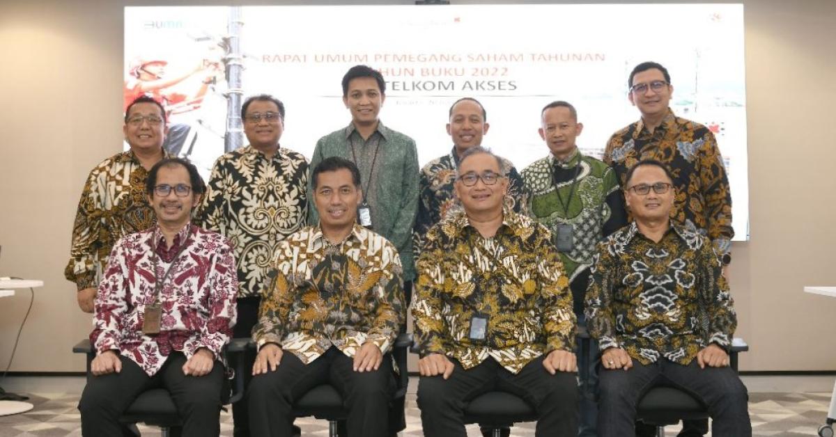 RUPST Tahun Buku 2022, Telkom Akses Catatkan Pendapatan Sebesar Rp8,7 Triliun