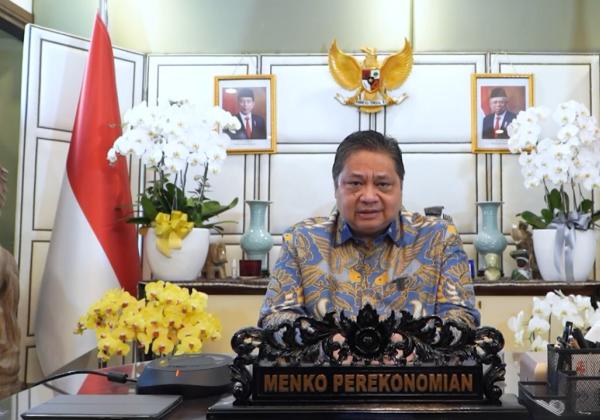 Menko Airlangga Bahas Transformasi Ekonomi Berbasis Digital dan Transisi Energi Hijau