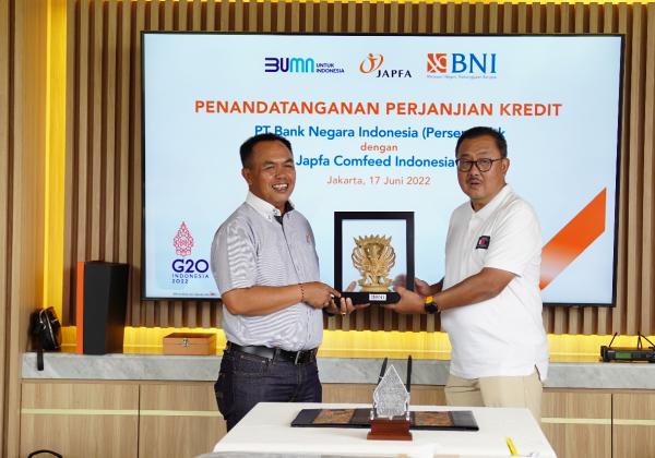 Gandeng Japfa, BNI Salurkan Sustainability Linked Loan Rp1,42 Triliun