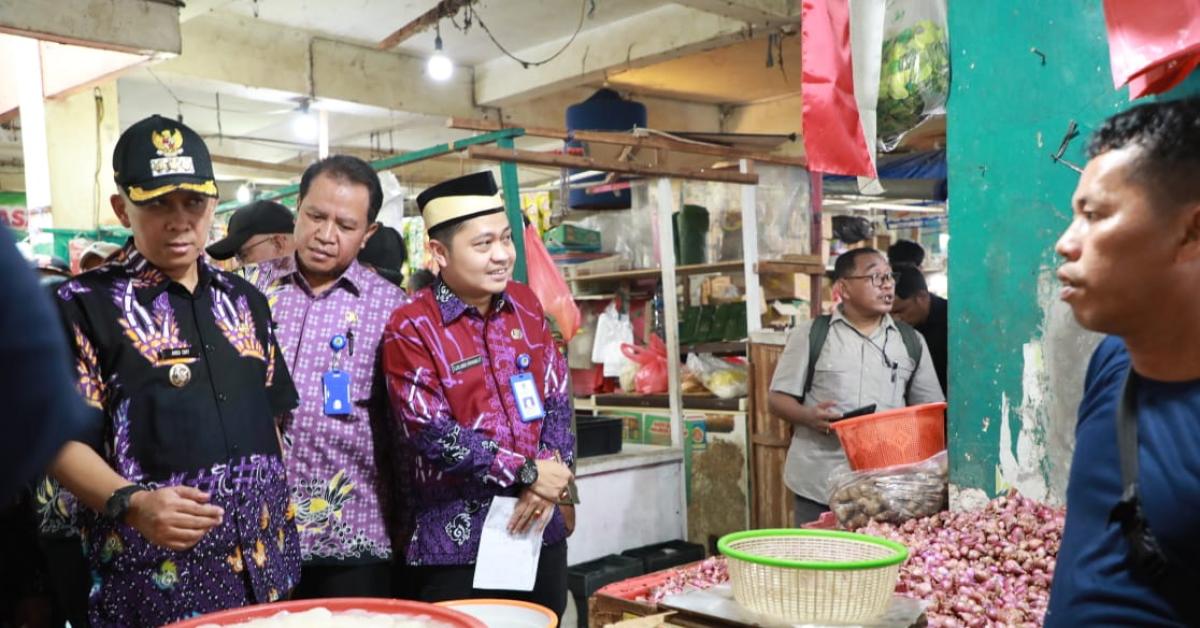 Ajak BPOM Hingga Bulog Andi Ony Sidak Sejumlah Pasar di Tangerang, Ini Hasilnya!