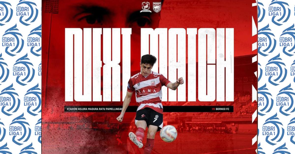 BRI Liga 1 2023-2024: Madura United FC Vs Borneo FC Samarinda 1 Oktober 2023 
