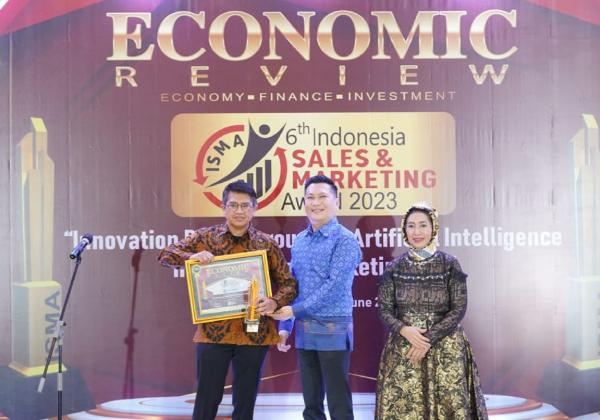 Jasa Marga Raih Penghargaan The Best Indonesia Sales Marketing dalam Indonesia Sales & Marketing Award 2023