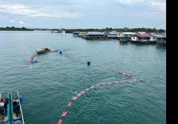 Jelang Ganti Tahun, Kabel Laut Batam-Pulau Buluh Kepulauan Riau Sukses Beroperasi, Kini Warga Nikmati Listrik PLN 24 Jam
